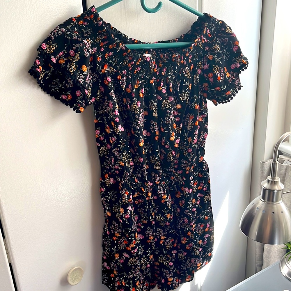 Barely worn floral romper